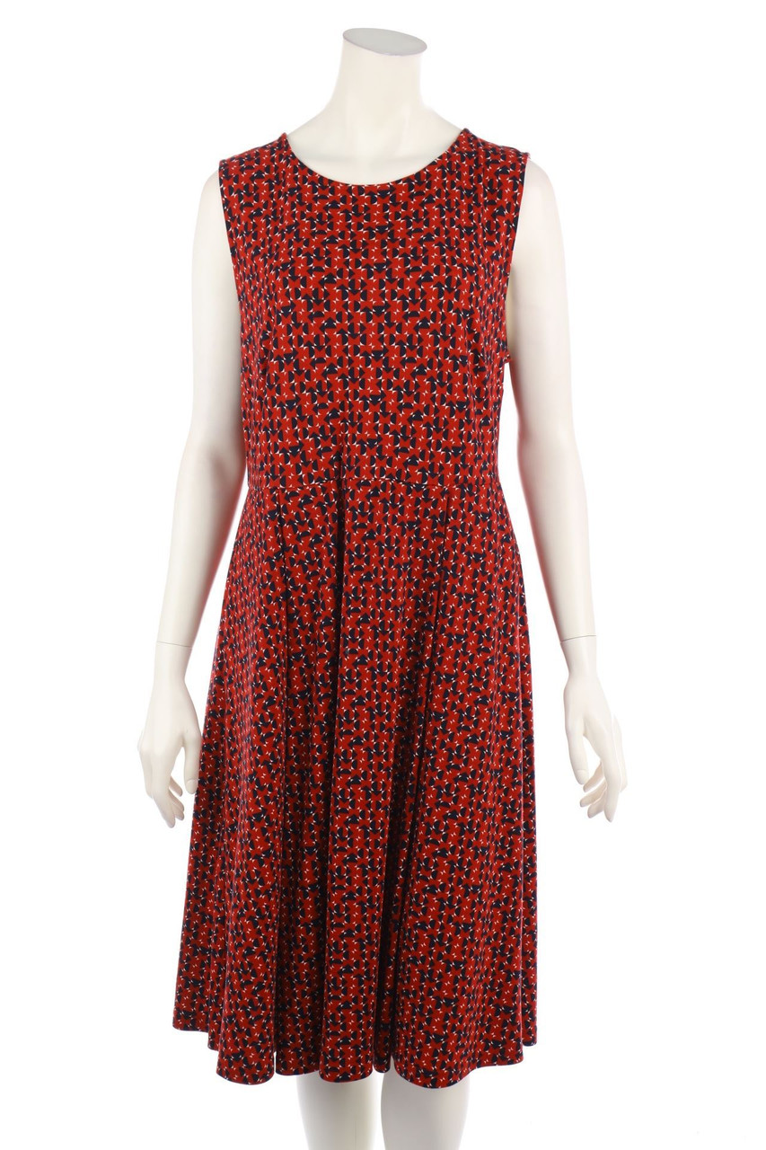 hessnatur - Jersey-Maxi Dress, Pleated - D 44