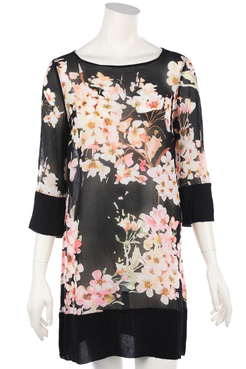 TWINSET - Dress, Crêpe with Flower Print - S
