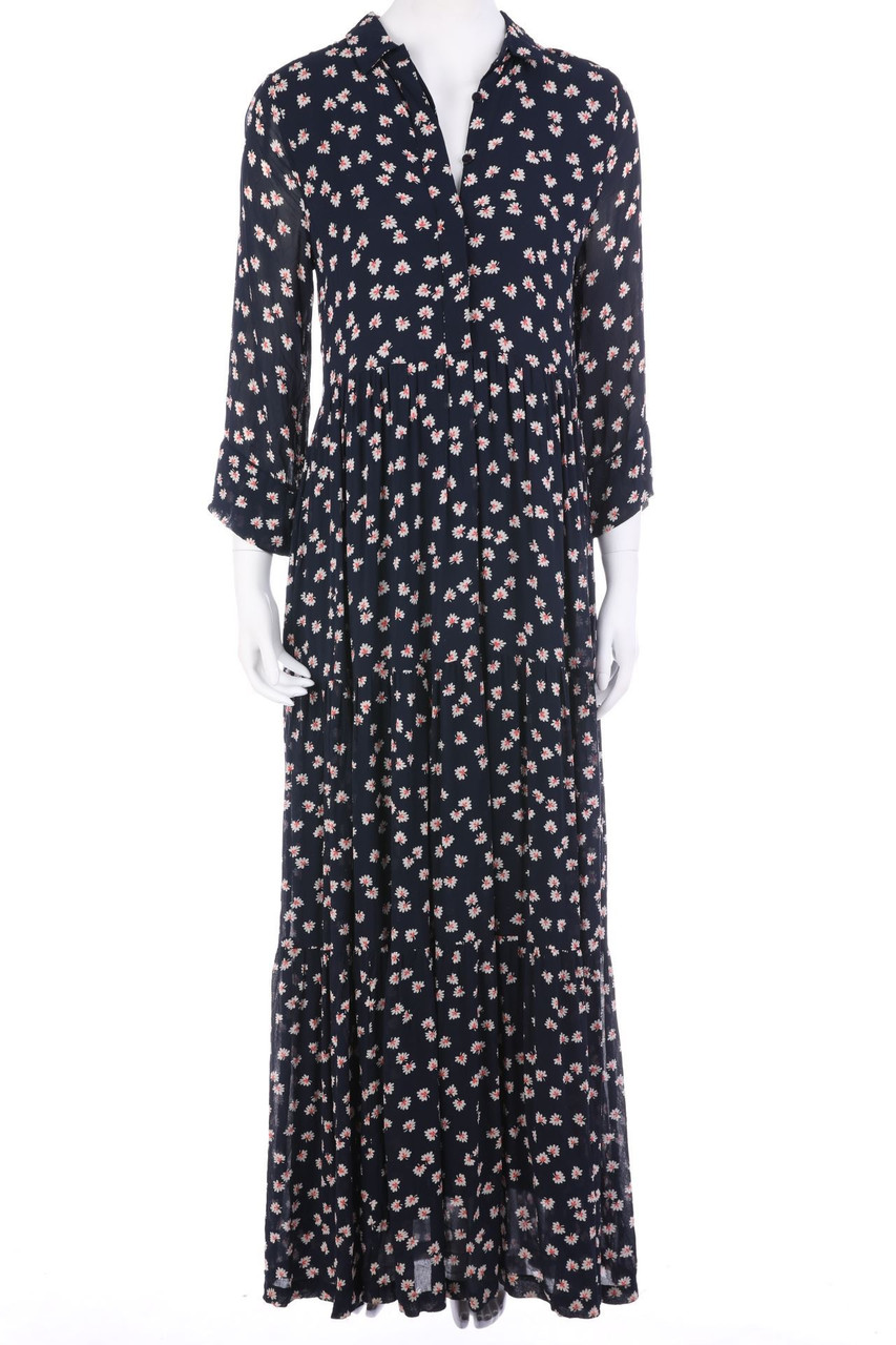Ganni - Maxi Dress with Flower Print - D 36-38