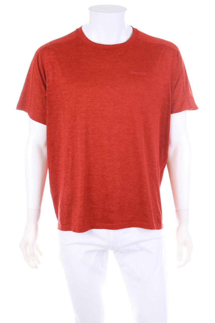 MARMOT - T-Shirt mit Rundhals mit Logo-Print - L