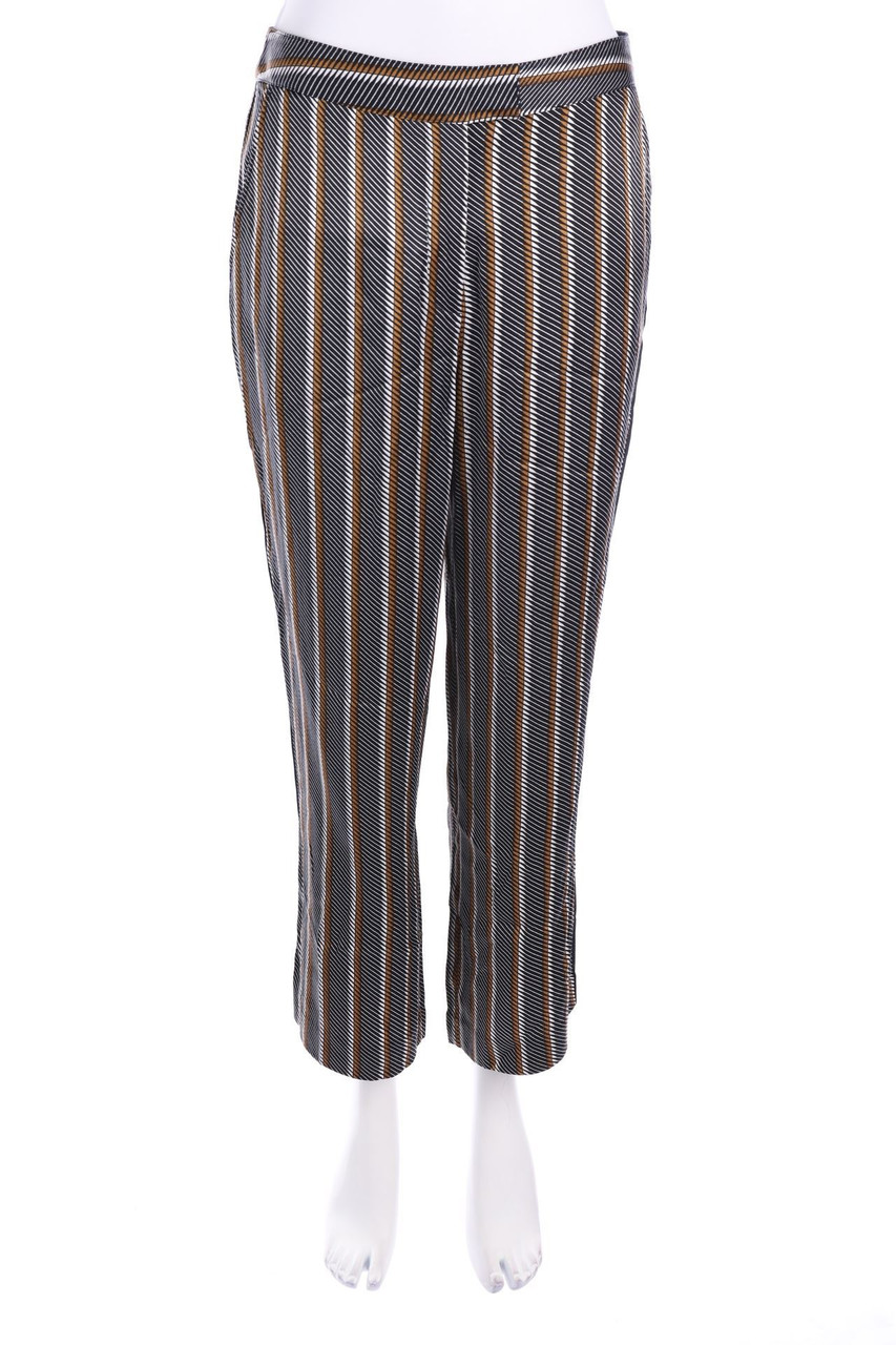 someday. - Satin-Hose mit Print - D 38