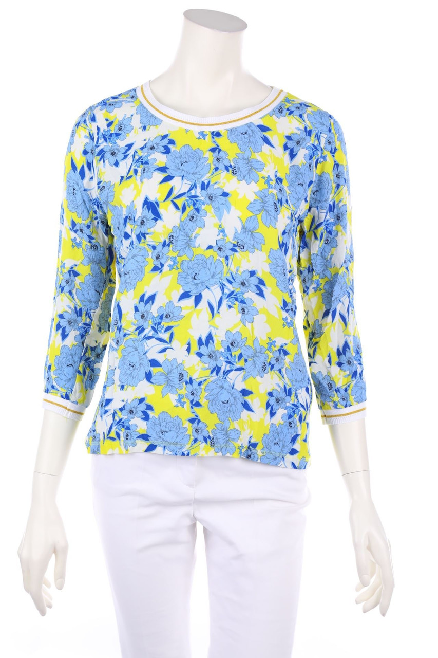 rich & royal - Bluse mit 3/4-Ärmel mit Blumen-Print - M