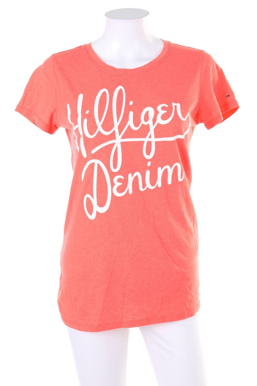 Hilfiger Denim - T-Shirt mit Logo-Print - L
