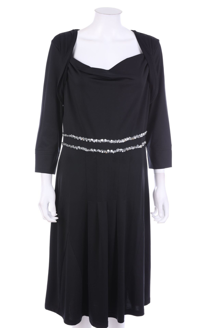 CAREN PFLEGER - Cocktail Dress with Sequins - D 40