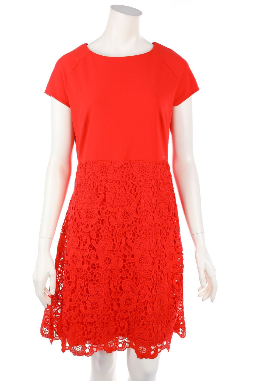 TAIFUN - Cocktail Dress with Lace - D 38