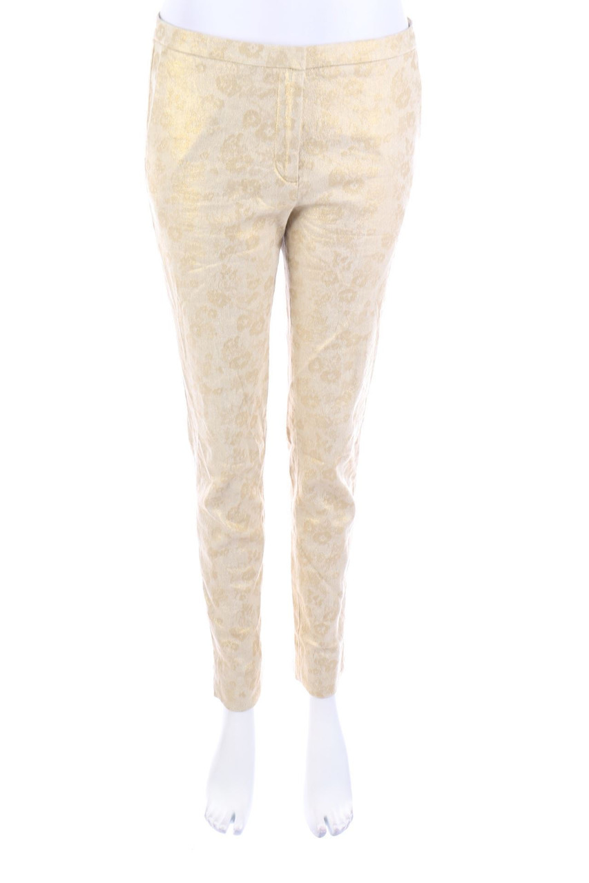 Henry Cotton´s - Metallic Pants, Linen Mix - D 44