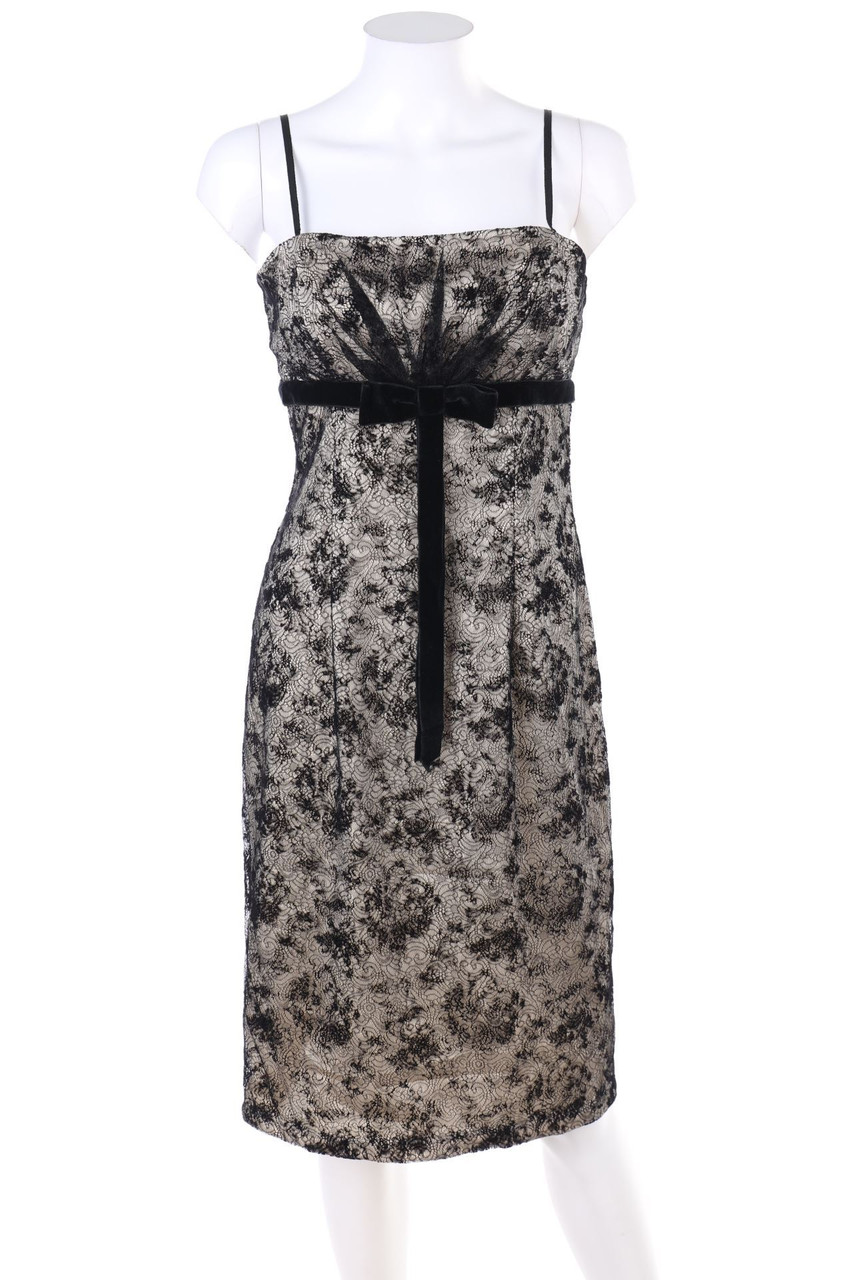 Vera Mont - Abendkleid aus Spitze mit Schleife - D 36