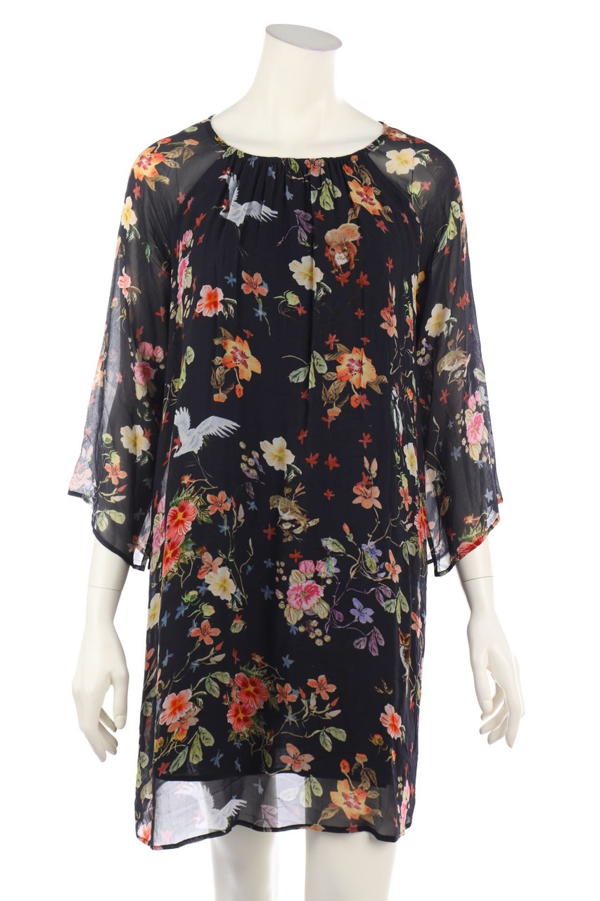 PRINCESS GOES HOLLYWOOD - Mini Dress with Flower Print - D 34