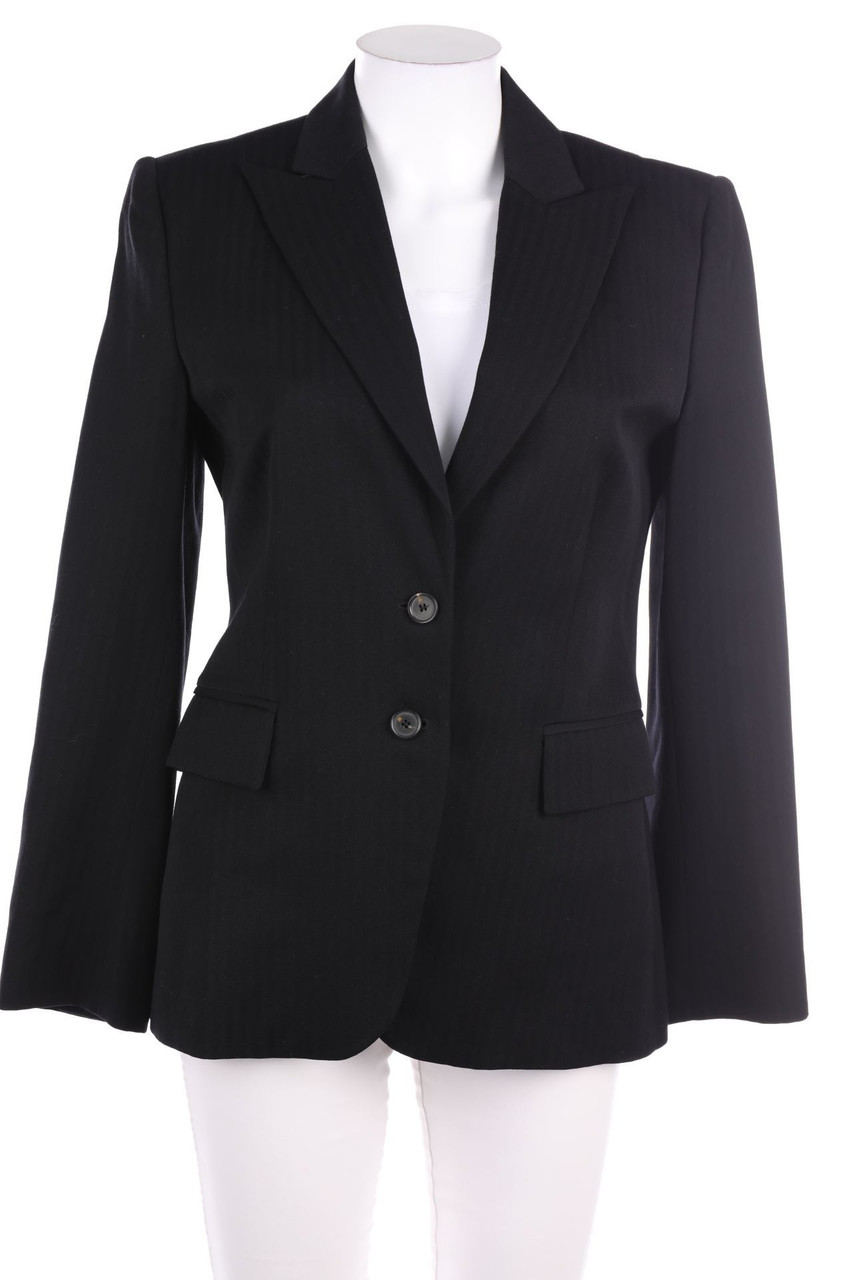 JOHN RICHMOND - Schurwoll-Blazer mit Reverskragen - D 38