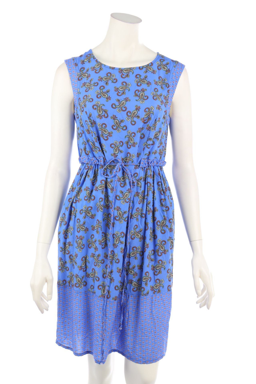 BLUEBEERY - dress with Paisley Print - D 36