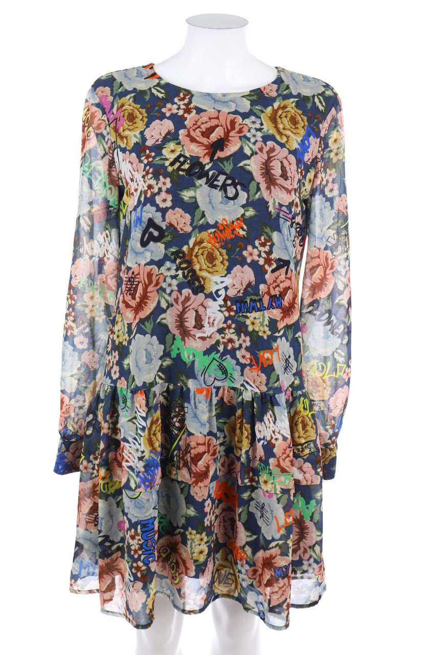 MY TWIN TWINSET - dress with Flower Print - M