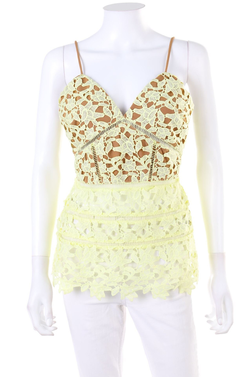 SILVIAN HEACH - Blouse Top, Lace - S