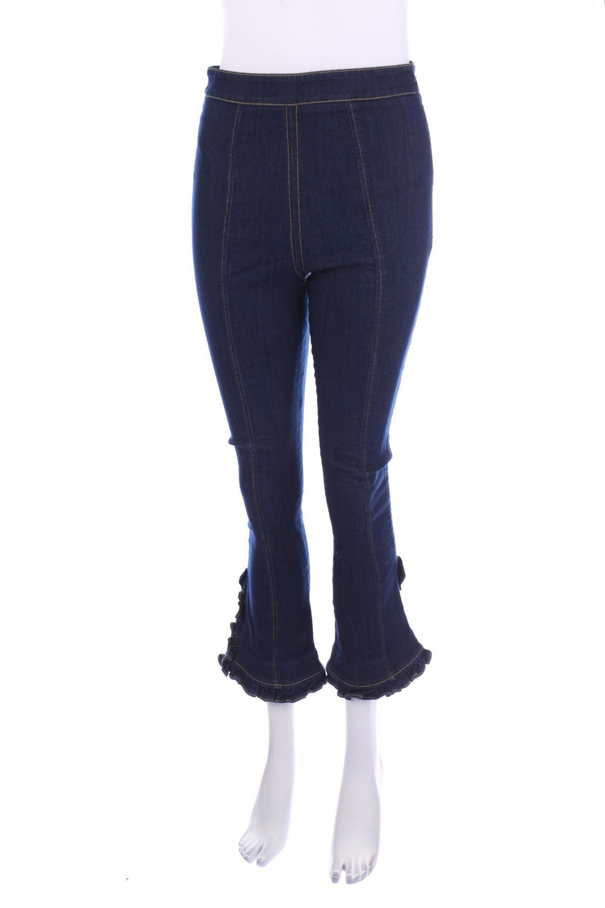 cinq à sept - Jeans mit Rüschen - D 34