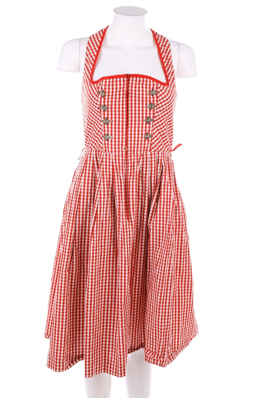 BERWIN & WOLFF - Dirndl Dress, Checked - D 38