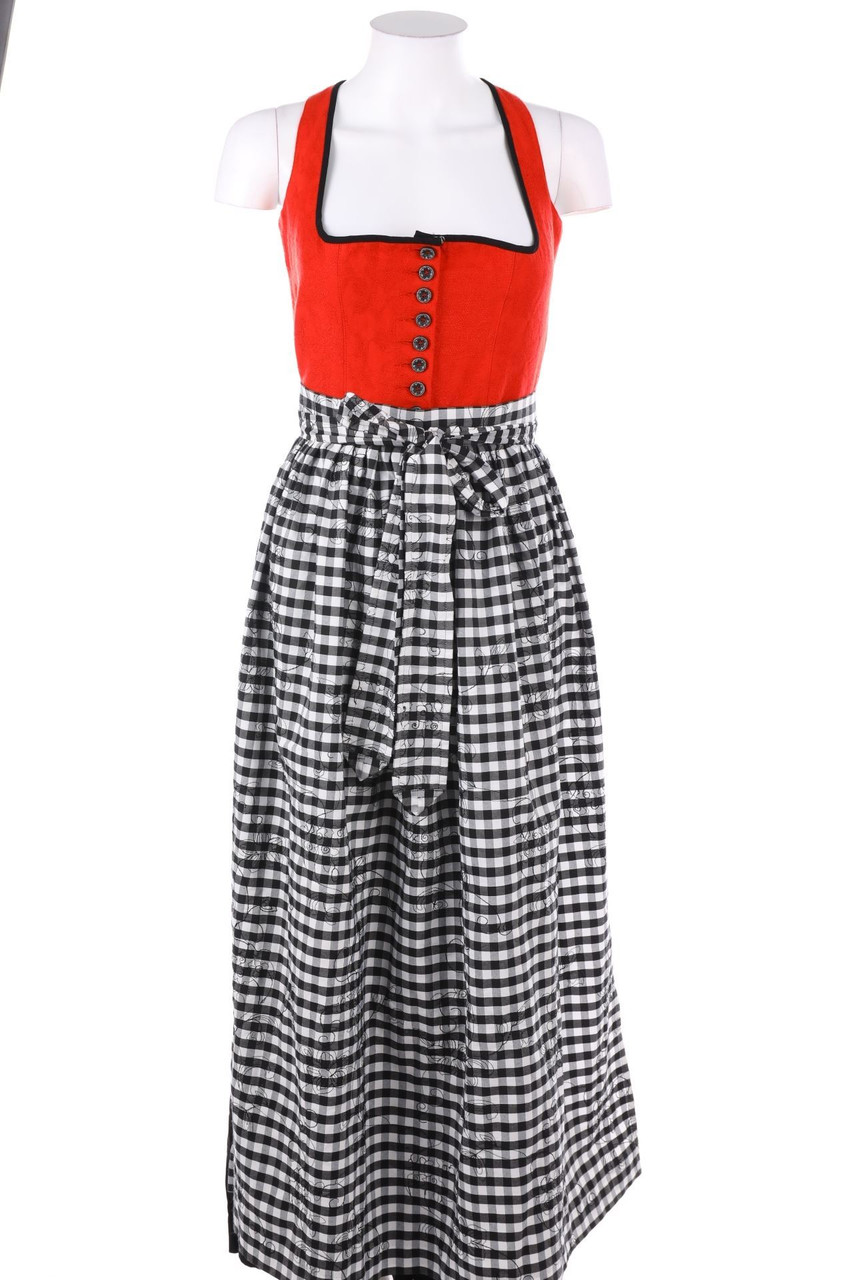 BERWIN & WOLFF - Dirndl Dress, Checked - D 36
