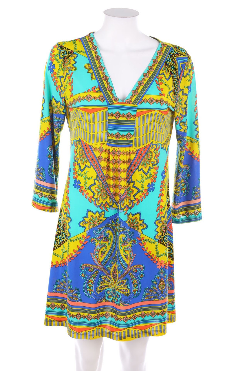 MALVIN - Tunic Dress with Pattern - D 40