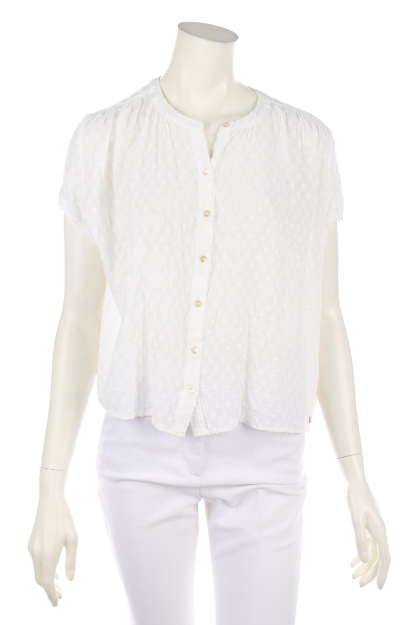 des petits hauts - Oversize-Shortsleeve Blouse - D 34
