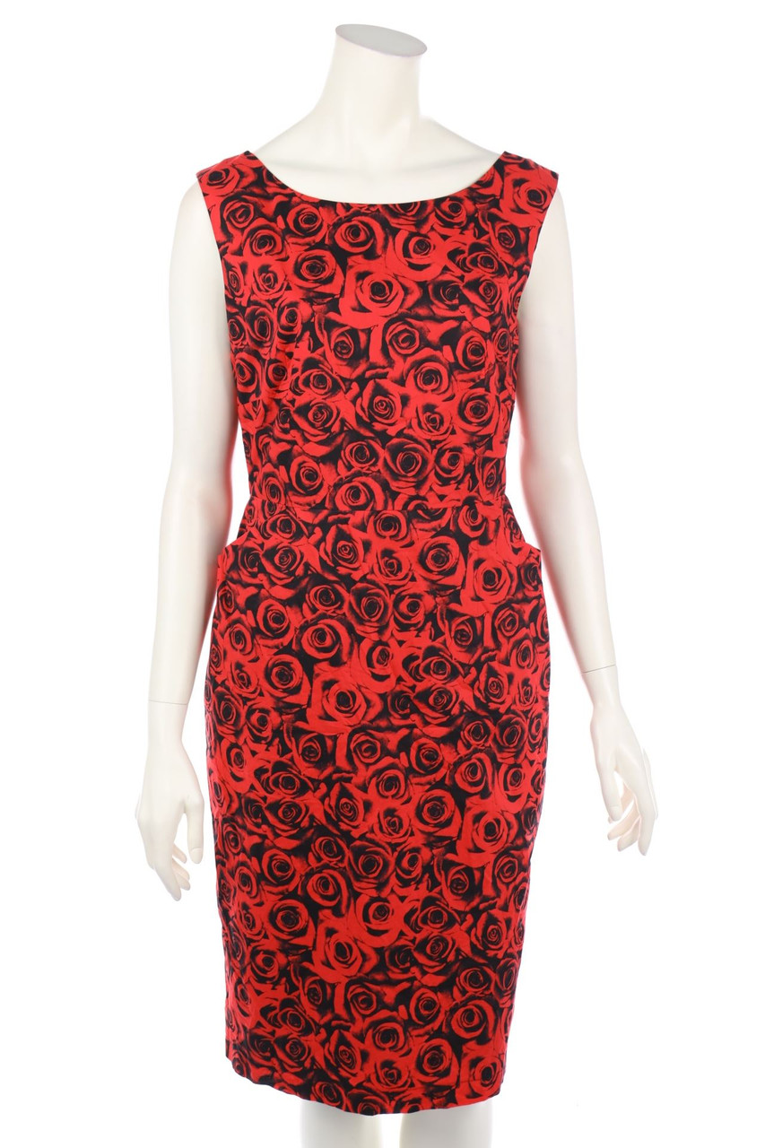 agnès b. - Cocktail Dress with Flower Print - D 38