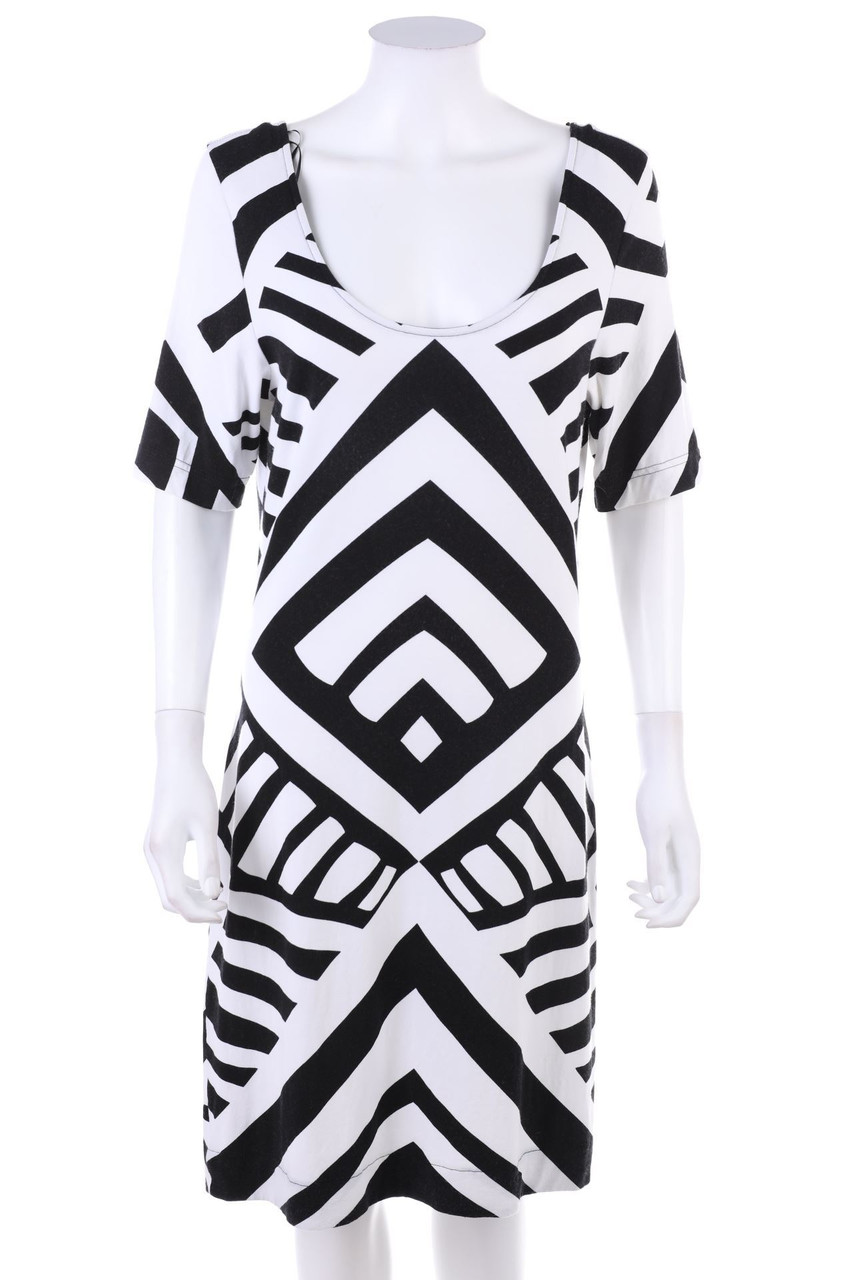 AIRFiELD - Jersey-Dress with Geo Print - D 40