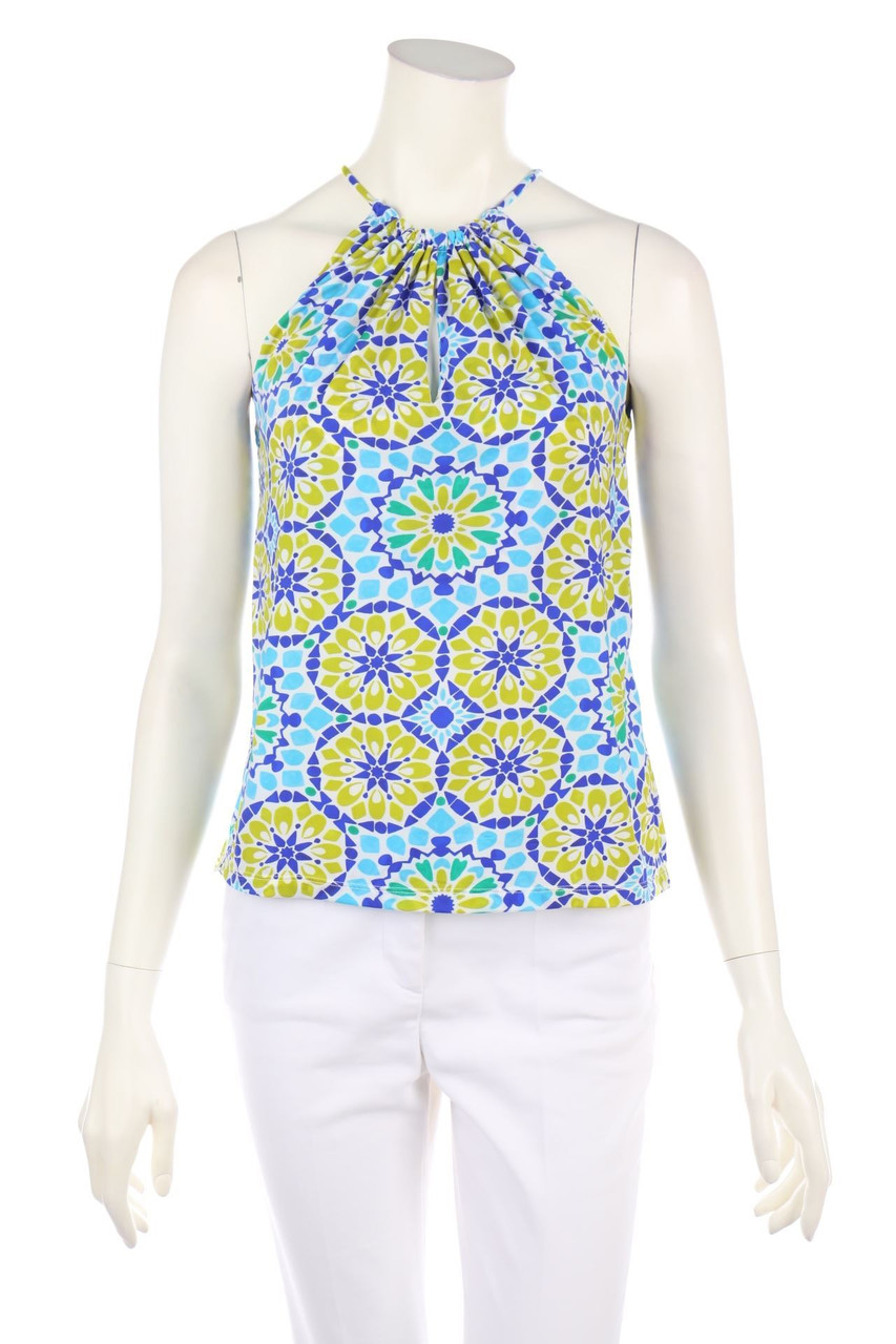 MALIPARMI - Top with Flower Print - D 34