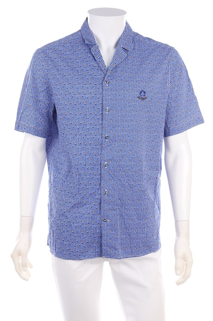 CLAUDIO CAMPIONE - Kurzarm-Hemd mit Print - L