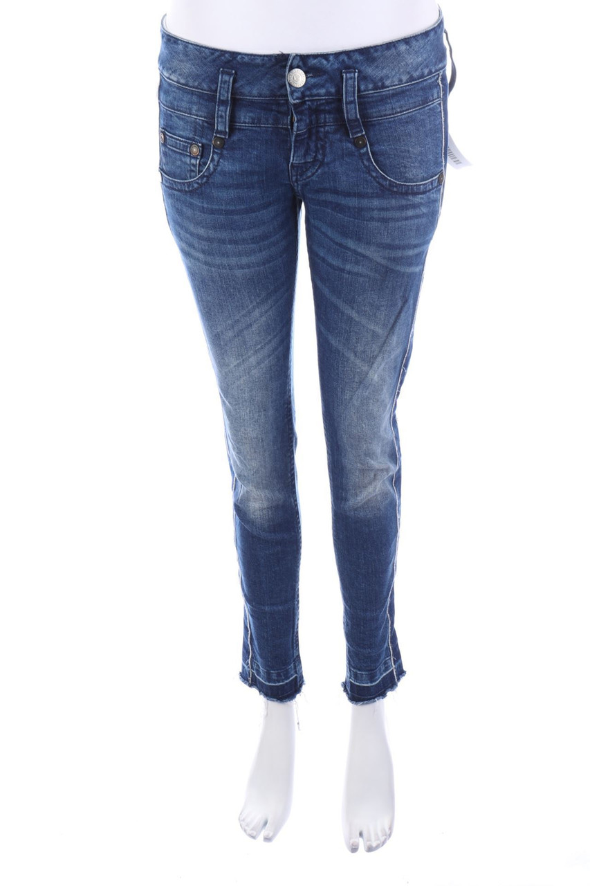Herrlicher - Distressed Skinny-Jeans - W28
