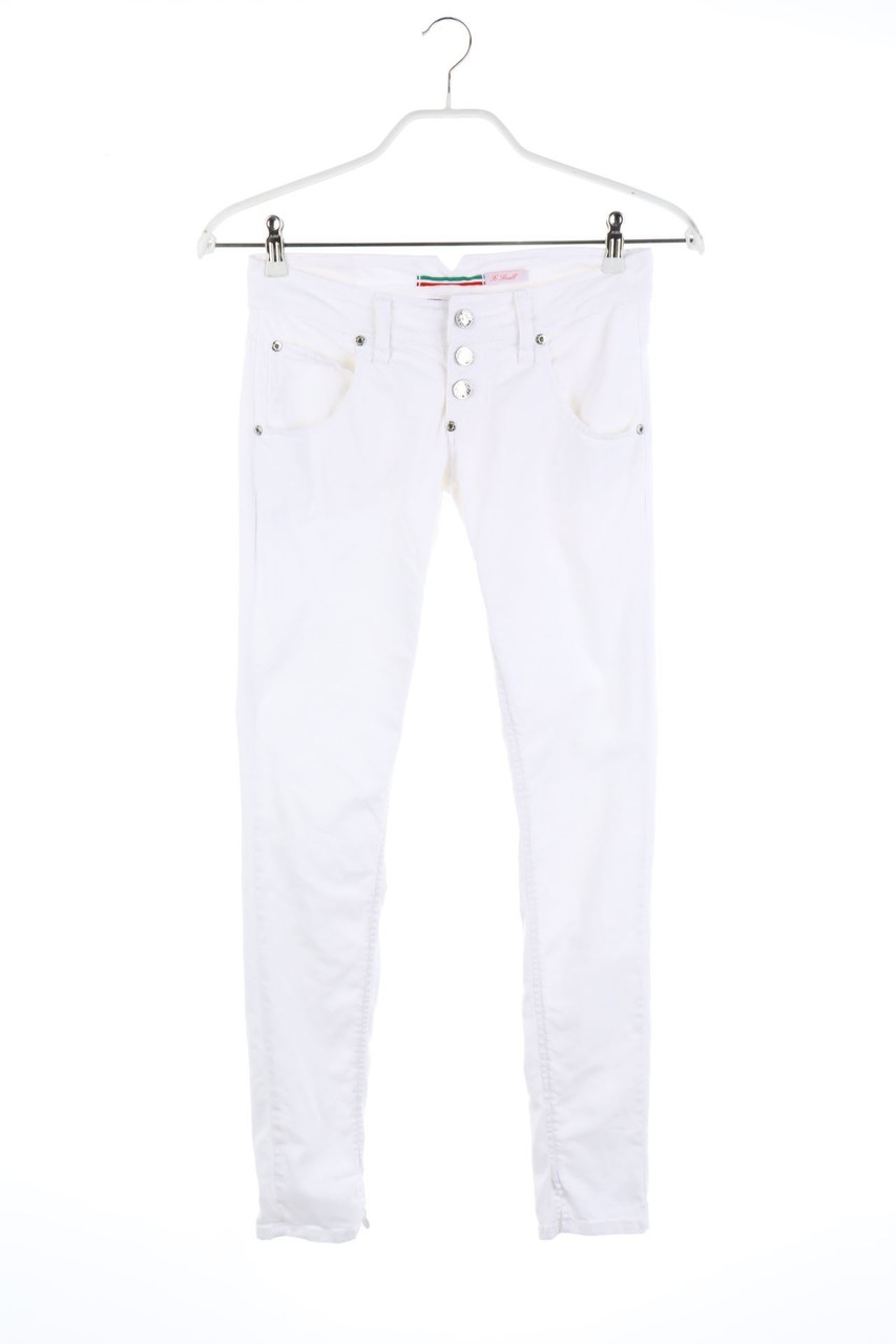 Please - skinny jeans with Logo Plaque - XS