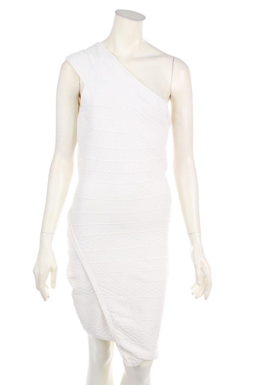 MARCIANO GUESS - One-Shoulder Evening Dress with Asymmetrical Cut - D 34
