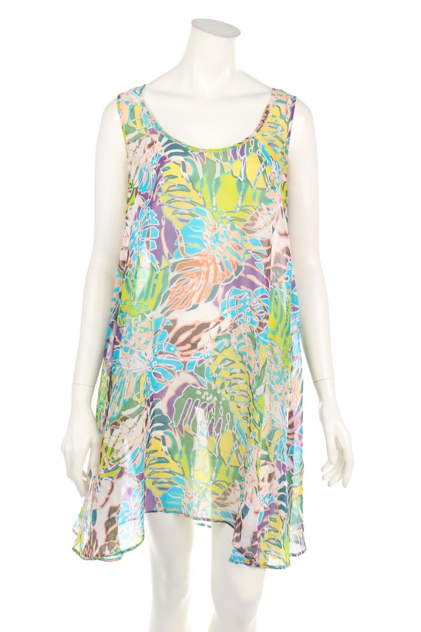 Joyce&girls - Silk Dress with Print - M