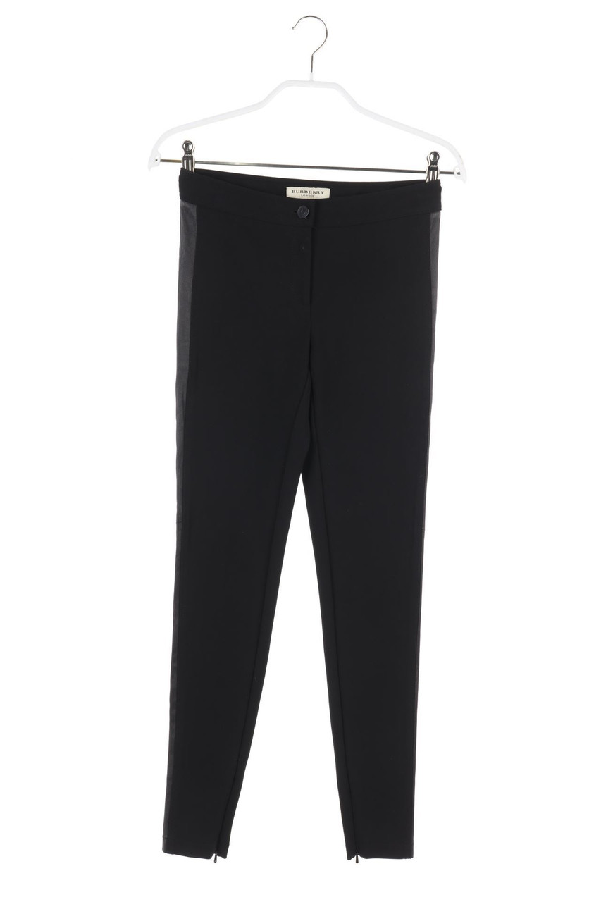 BURBERRY LONDON - Treggings mit Leder-Details - D 34