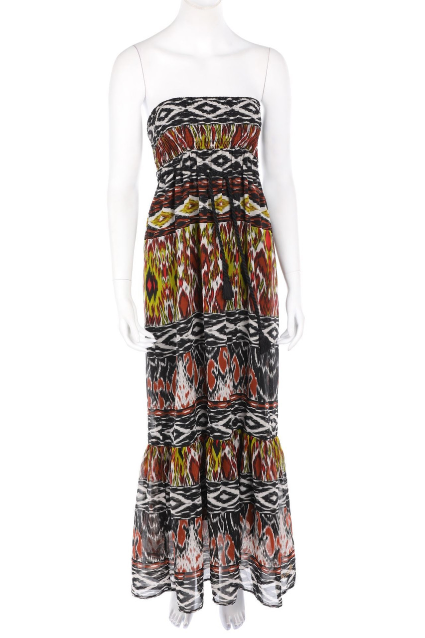 Pepe Jeans - Maxi Dress with Ethno Print - S