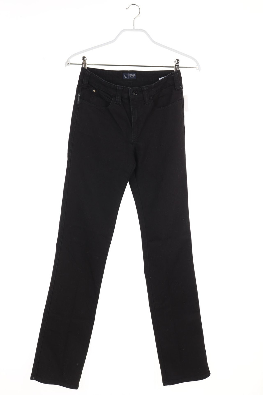 AJ ARMANI JEANS - Straight Cut Jeans mit Logo-Plakette - W28