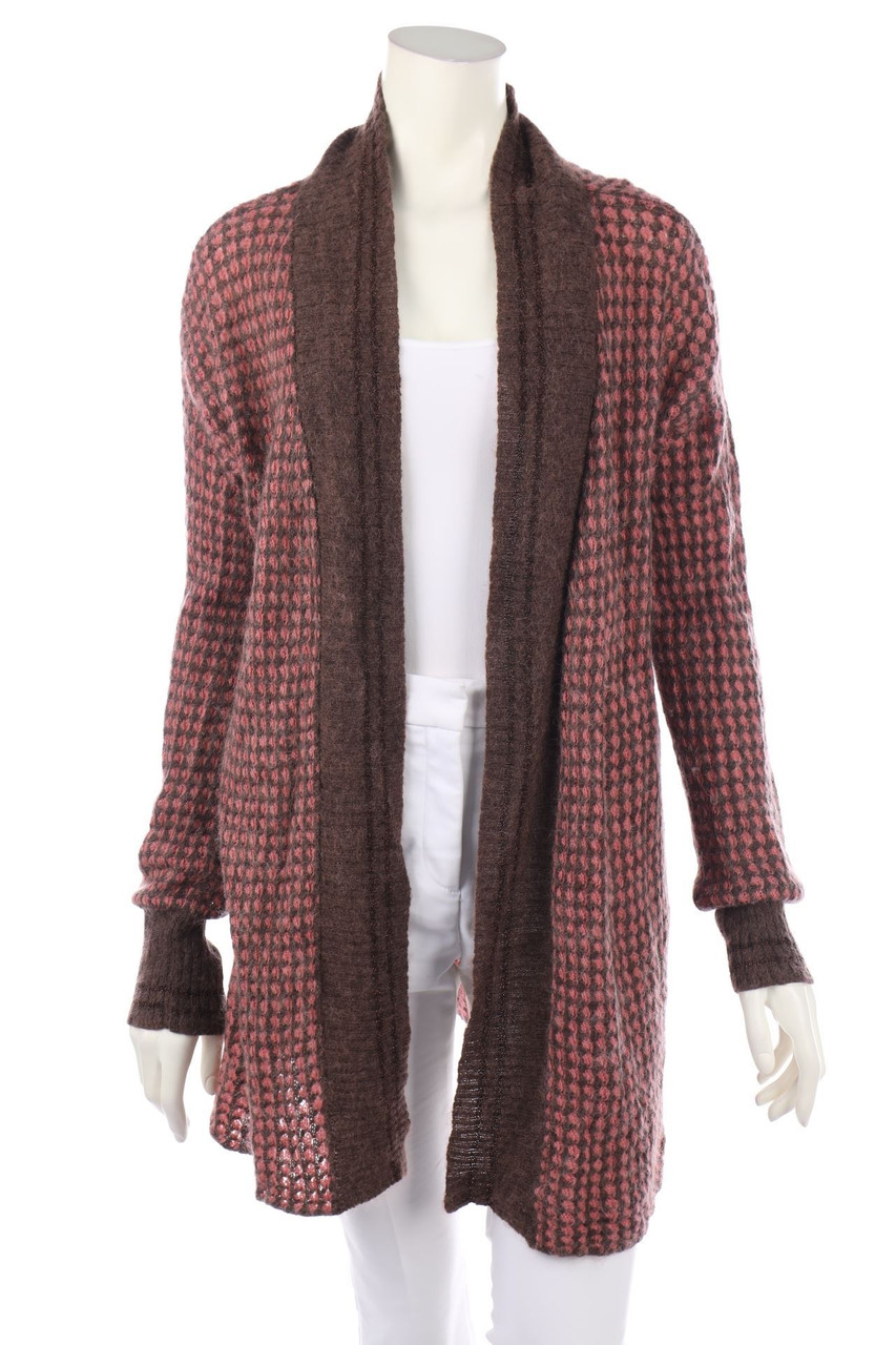 rich & royal - Cardigan aus Alpaka-Mix mit Glitzer - S