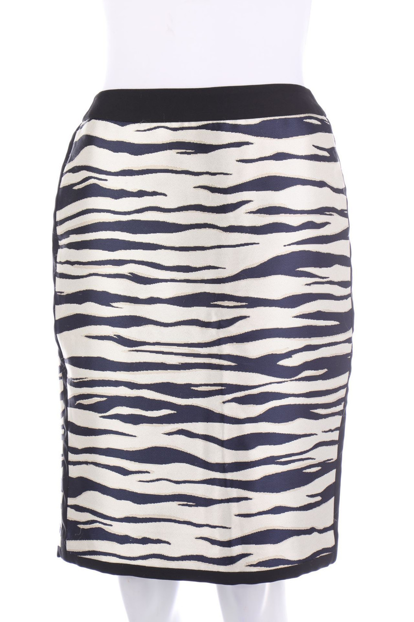 ANN TAYLOR - Pencil Skirt, Jacquard - XS