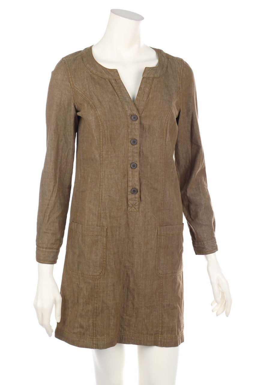 Boden - Denim Dress with Patch Pockets - D 34