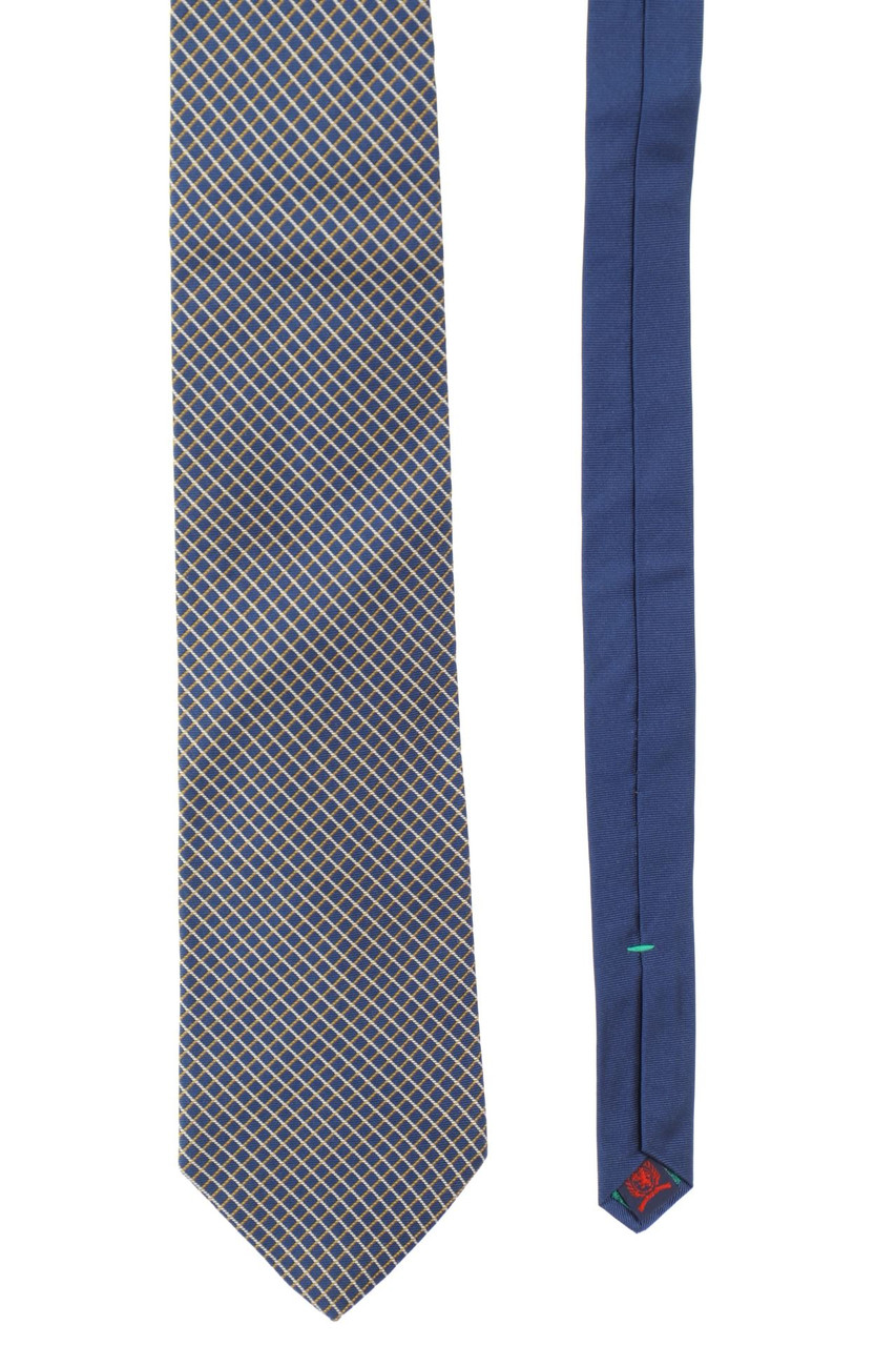 TOMMY HILFIGER - Seiden-Krawatte mit Karo-Muster