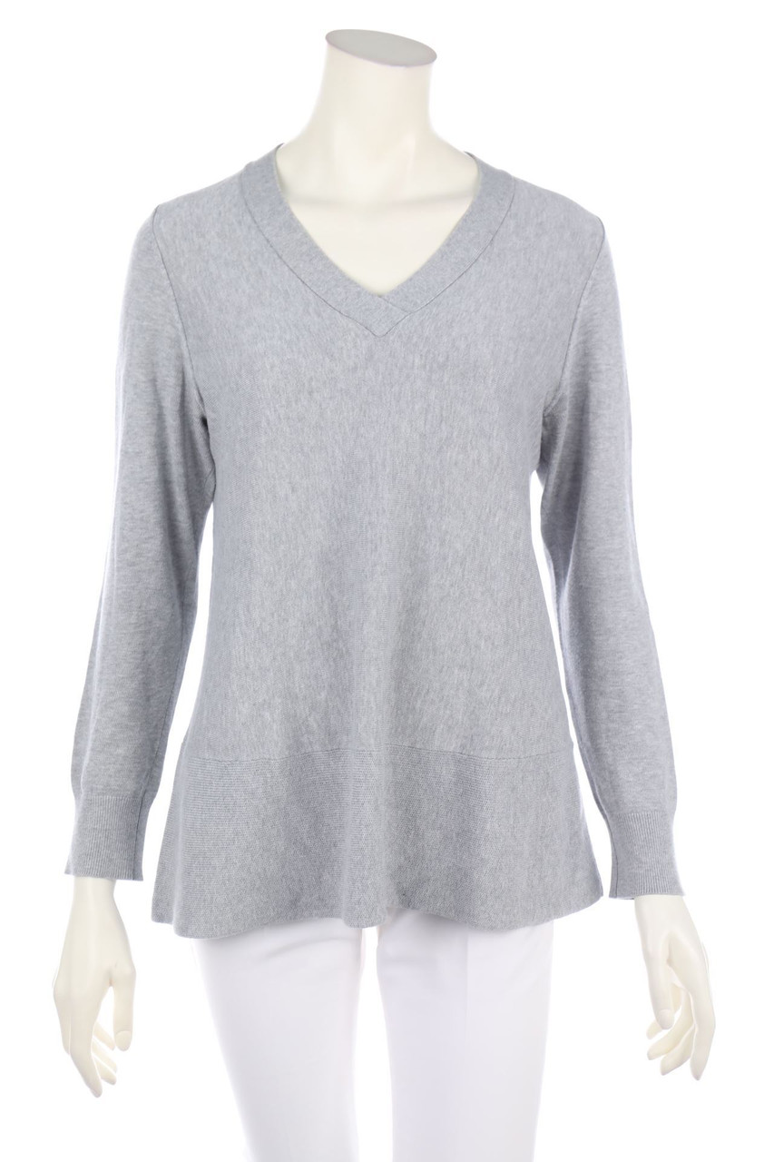 REPEAT - Strick-Pullover aus Baumwoll-Mix - D 36