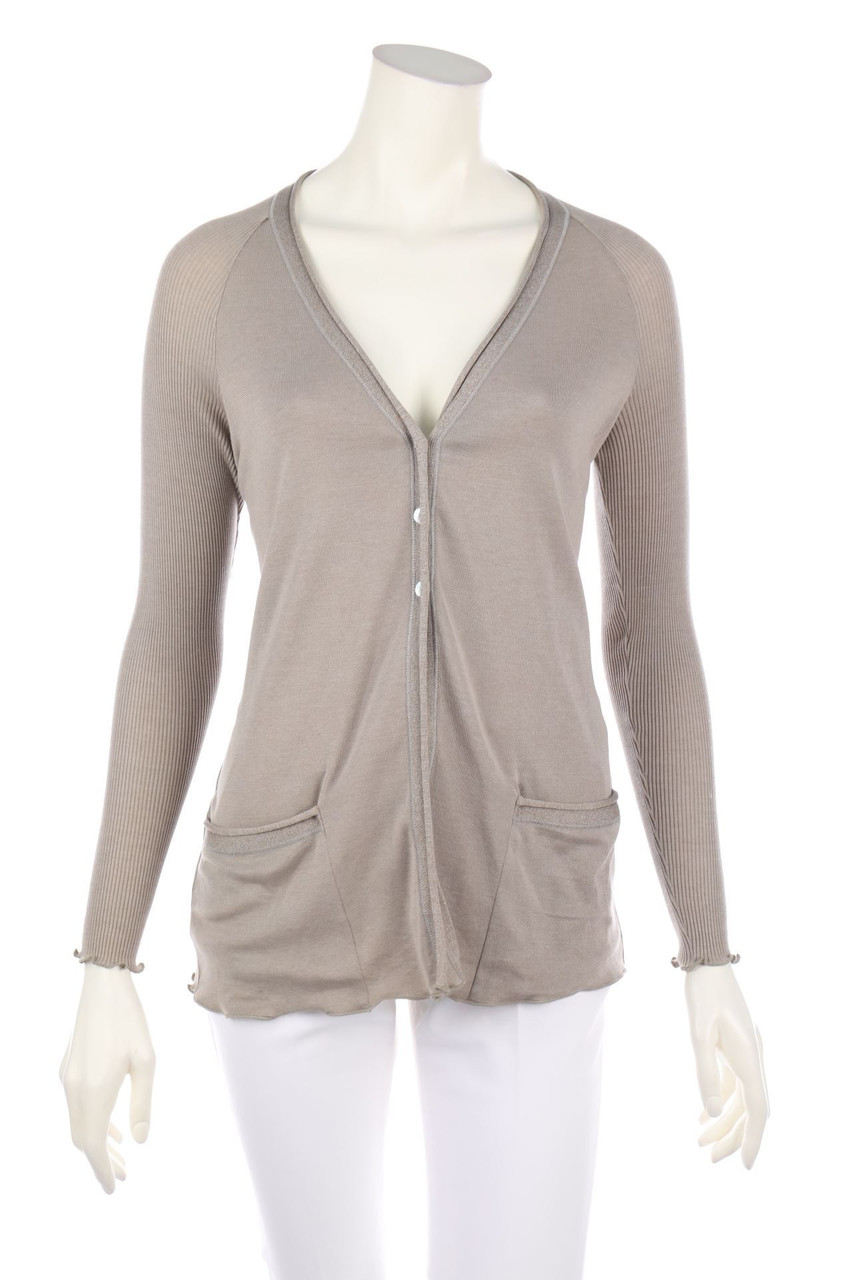 Oscalito - Cardigan aus Baumwolle mit Logo-Knöpfen - D 36-38