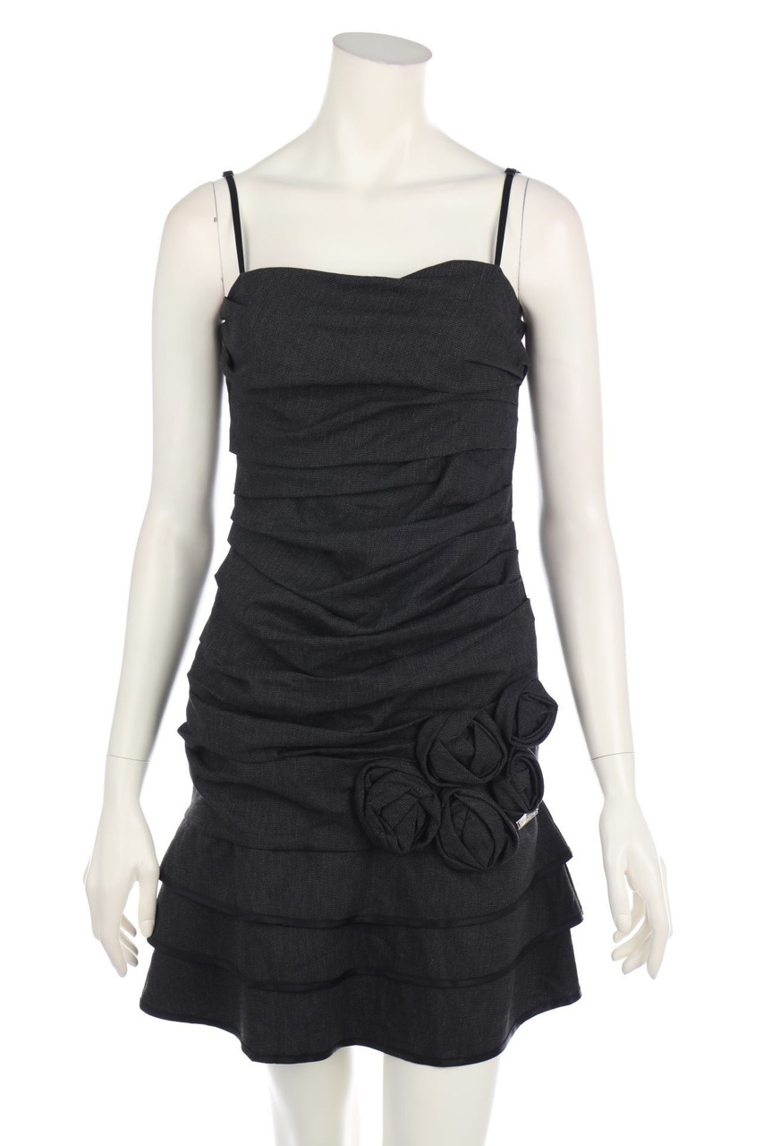 RINASCIMENTO - Cocktail Dress with Draping - M