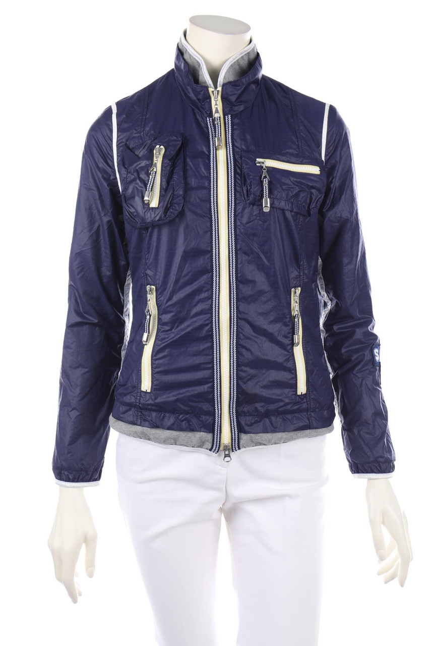 SPORTALM - Trainingsjacke mit Logo-Patch - D 36