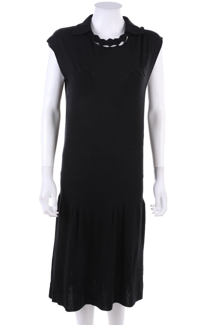 EMPORIO ARMANI - Knit Dress, Wool-Blend with Cashmere - D 42