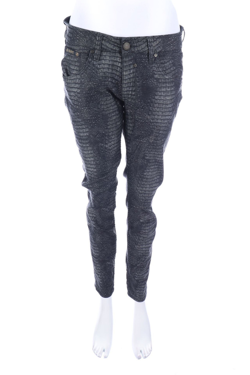 Herrlicher - skinny jeans with Animal Print - D 40
