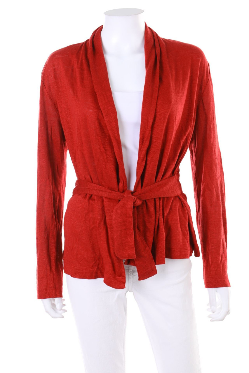 NIU - Linen Cardigan to tie - M