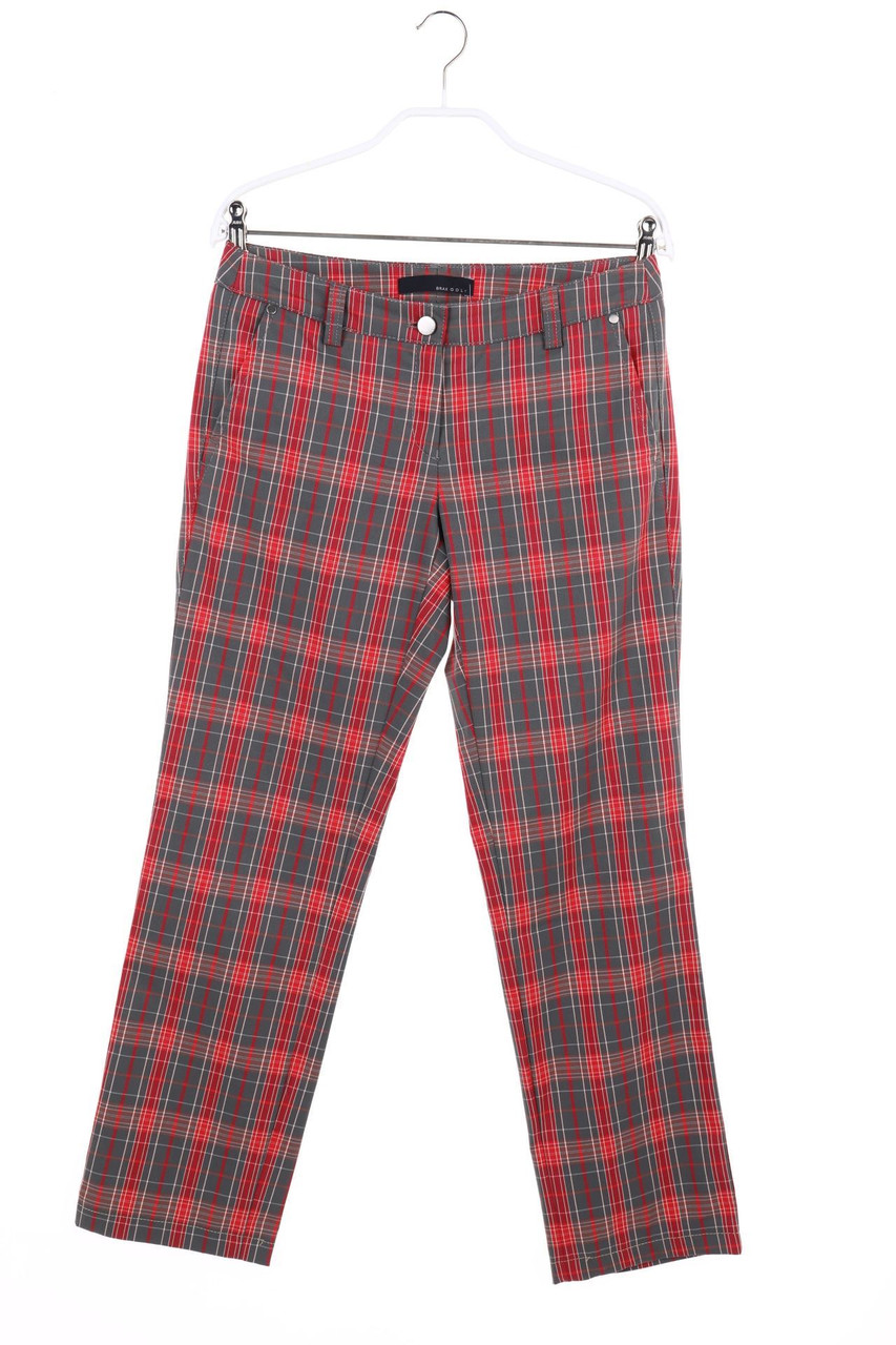 BRAX GOLF - Golf-Hose mit Tartan-Muster - D 36