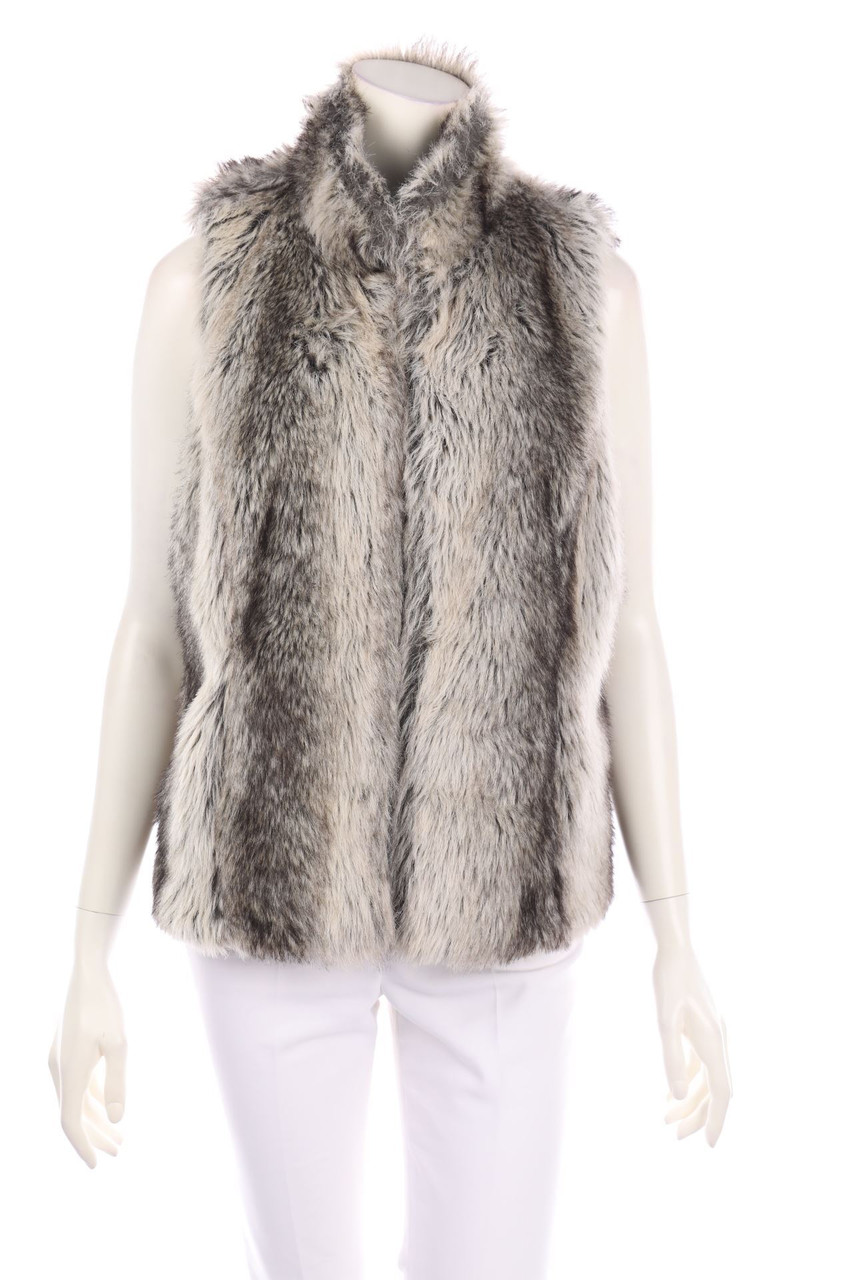MALVIN - Fake Fur-Weste - M