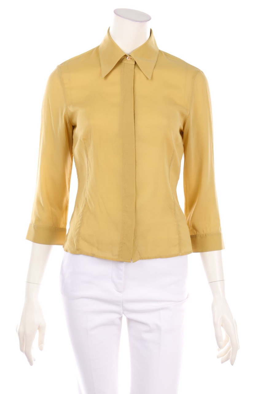 SCHUMACHER - Seiden-Bluse mit Stretch - S