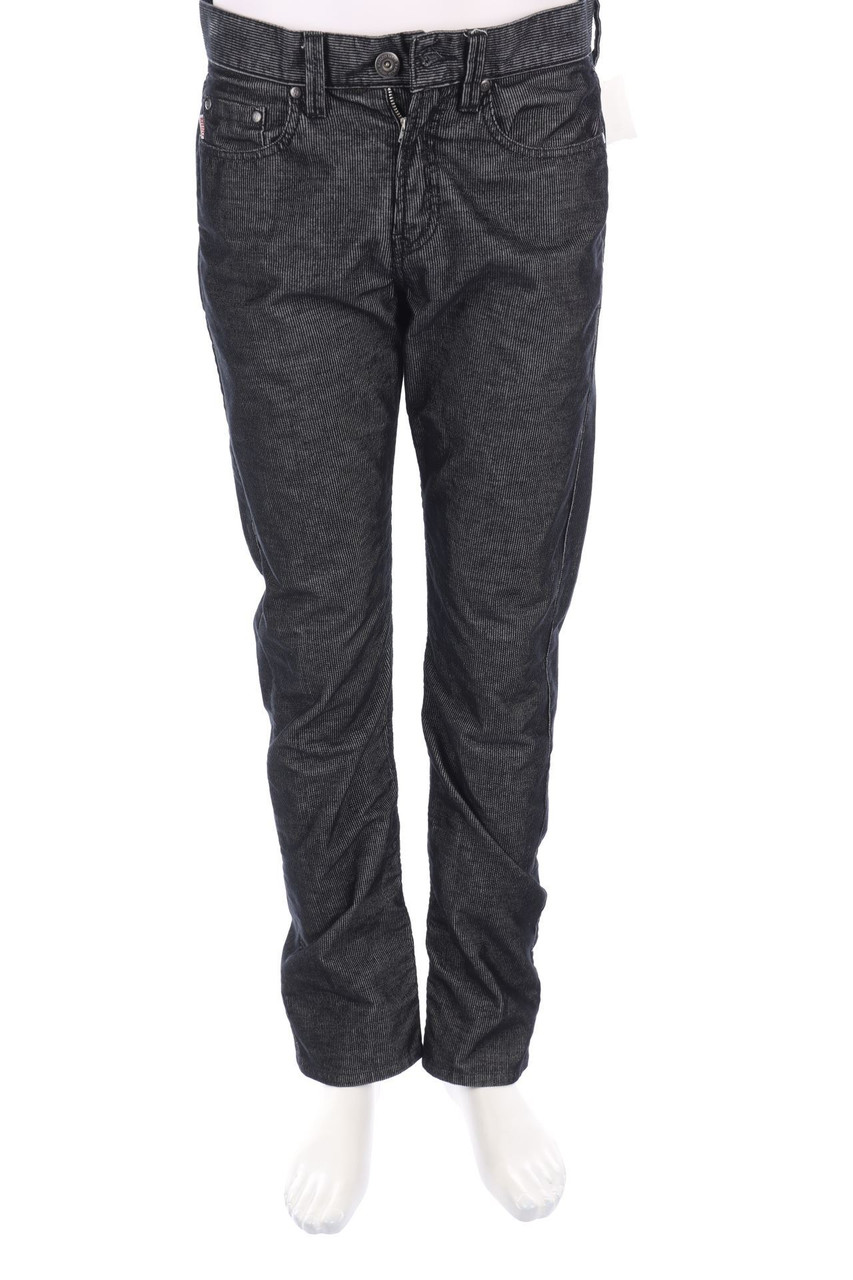 KENZO HOMME - Cord-Hose mit Logo-Badge - W31