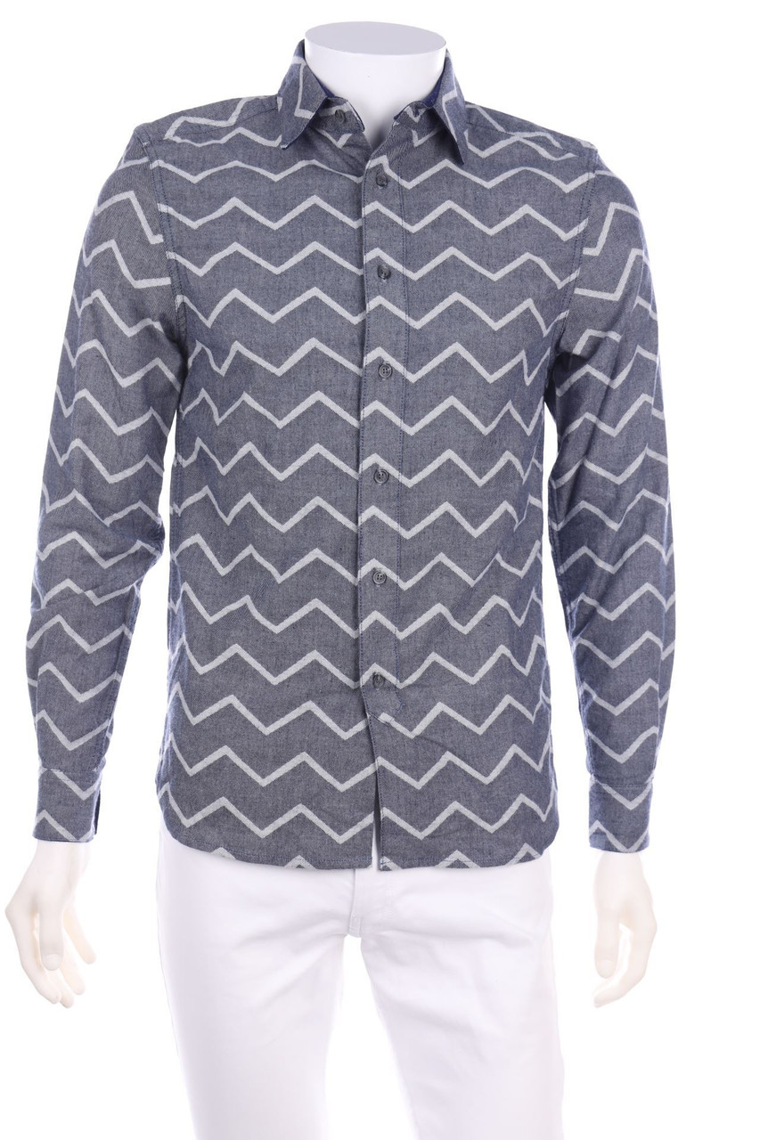 PEREGRINE - Hemd aus Baumwolle mit Geo-Print - S