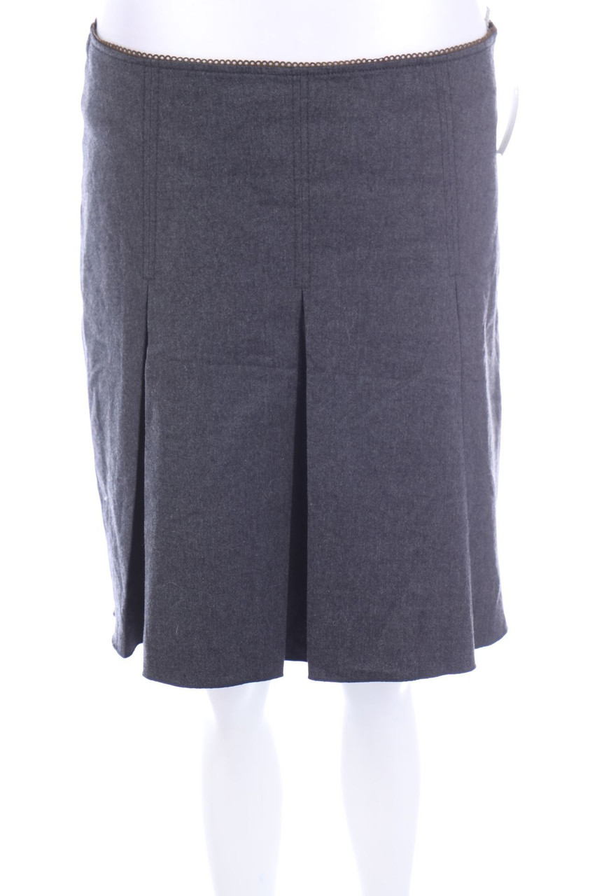 Marc O´Polo - Pleated-Skirt, Virgin Wool Mix - D 38