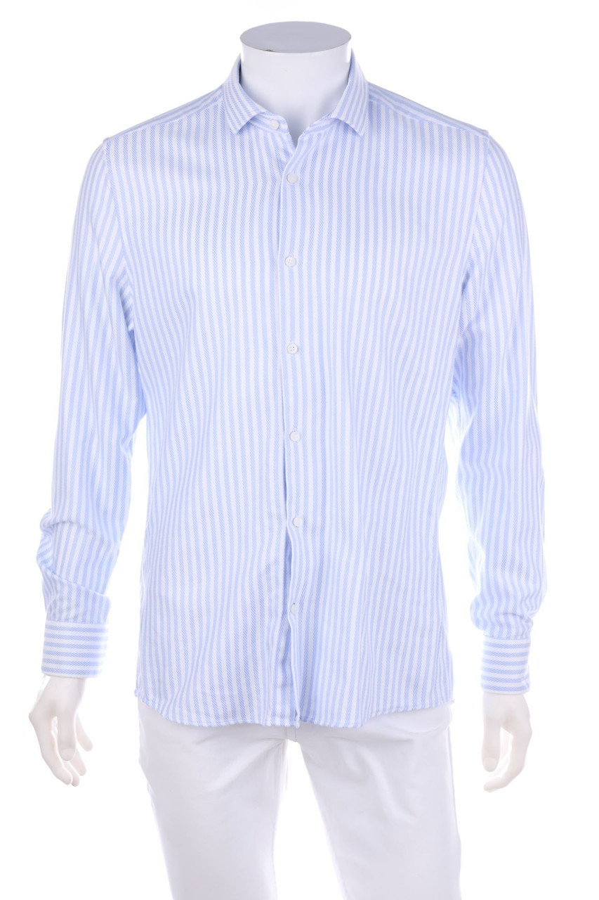 PAUL - gestreiftes Hemd aus Baumwolle - 41